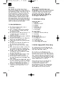 Предварительный просмотр 4 страницы EINHELL LEF 30 Original Operating Instructions