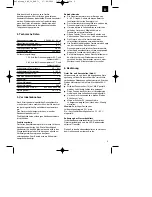 Предварительный просмотр 5 страницы EINHELL LEF 30 Original Operating Instructions