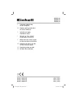 EINHELL MK 2100 E Original Operating Instructions preview