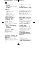 Предварительный просмотр 10 страницы EINHELL MKA 2300 E Operating Instructions Manual