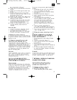 Предварительный просмотр 27 страницы EINHELL MKA 2300 E Operating Instructions Manual