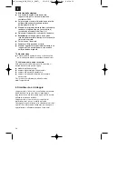 Предварительный просмотр 36 страницы EINHELL MKA 2300 E Operating Instructions Manual