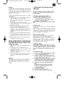 Preview for 51 page of EINHELL MKA 2300 E Operating Instructions Manual