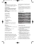 Предварительный просмотр 56 страницы EINHELL MKA 2300 E Operating Instructions Manual