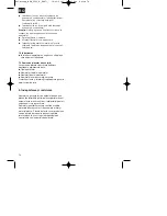 Предварительный просмотр 74 страницы EINHELL MKA 2300 E Operating Instructions Manual