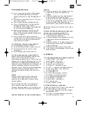 Предварительный просмотр 79 страницы EINHELL MKA 2300 E Operating Instructions Manual