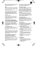 Предварительный просмотр 49 страницы EINHELL MKA 3000 E Original Operating Instructions