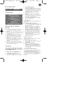 Preview for 9 page of EINHELL MKS 355/1 Operating Instructions Manual