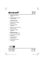 Предварительный просмотр 1 страницы EINHELL MR 1125/2 Original Operating Instructions