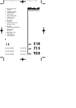 Preview for 1 page of EINHELL MR 510 Operating Instructions Manual