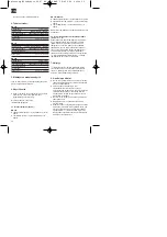 Preview for 22 page of EINHELL MR 510 Operating Instructions Manual