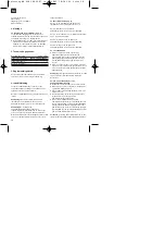 Предварительный просмотр 20 страницы EINHELL MR 920 LCD Operating Instructions Manual