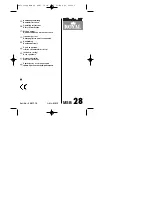 EINHELL MSB 28 Operating Instructions Manual предпросмотр