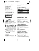 Предварительный просмотр 11 страницы EINHELL NDM 15 Operating Instructions Manual