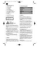 Предварительный просмотр 14 страницы EINHELL NDM 15 Operating Instructions Manual