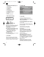 Предварительный просмотр 20 страницы EINHELL NDM 15 Operating Instructions Manual