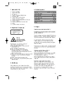 Предварительный просмотр 29 страницы EINHELL NDM 15 Operating Instructions Manual