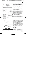 Preview for 37 page of EINHELL New Generation NSG 230 F Operating Instructions Manual