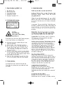 Предварительный просмотр 5 страницы EINHELL NKL 90/4 Operating Instructions Manual