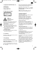 Предварительный просмотр 15 страницы EINHELL NKL 90/4 Operating Instructions Manual