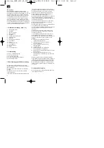 Preview for 8 page of EINHELL NSMS 4300 ZZ Operating Instructions Manual