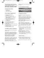 Preview for 13 page of EINHELL NWH 2000 Operating Instructions Manual