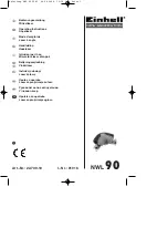 EINHELL NWL 90 Operating Instructions Manual preview