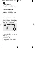 Предварительный просмотр 8 страницы EINHELL NWL 90 Operating Instructions Manual