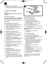 Preview for 26 page of EINHELL OF-G 1100E Operating Instructions Manual