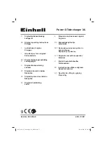 Preview for 1 page of EINHELL Power-X-Twincharger 3A Original Operating Instructions