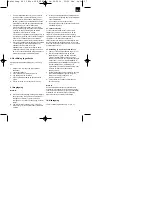 Preview for 37 page of EINHELL PS 13 Niro UKS Operating Instructions Manual