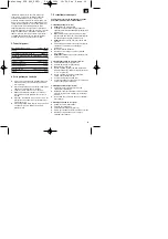 Предварительный просмотр 39 страницы EINHELL PTK 800 Operating Instructions Manual