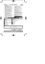 Предварительный просмотр 42 страницы EINHELL PTK 800 Operating Instructions Manual