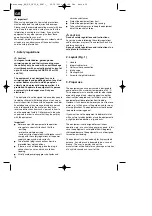 Предварительный просмотр 10 страницы EINHELL RG-DP 1035 N Original Operating Instructions