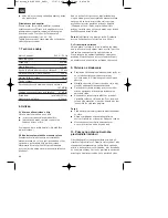 Preview for 84 page of EINHELL RG-EC 2040 Operating Instruction