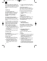 Preview for 10 page of EINHELL RG-EL 2700 E Operating Instructions Manual