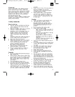 Preview for 13 page of EINHELL RG-EL 2700 E Operating Instructions Manual