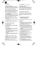 Preview for 16 page of EINHELL RG-EL 2700 E Operating Instructions Manual