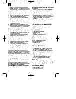 Preview for 20 page of EINHELL RG-EL 2700 E Operating Instructions Manual