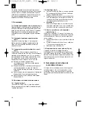 Preview for 22 page of EINHELL RG-EL 2700 E Operating Instructions Manual