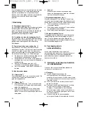 Preview for 28 page of EINHELL RG-EL 2700 E Operating Instructions Manual