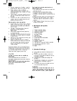 Preview for 32 page of EINHELL RG-EL 2700 E Operating Instructions Manual