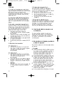 Preview for 34 page of EINHELL RG-EL 2700 E Operating Instructions Manual