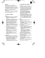 Preview for 43 page of EINHELL RG-EL 2700 E Operating Instructions Manual