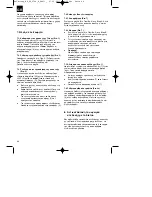 Preview for 46 page of EINHELL RG-EL 2700 E Operating Instructions Manual