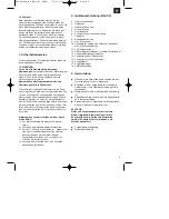 Preview for 9 page of EINHELL RG-EM 1233 Operating Instructions Manual