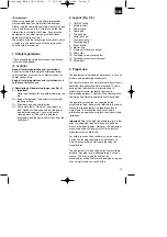Preview for 13 page of EINHELL RG-ES 1433 Operating Instructions Manual