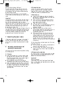 Preview for 16 page of EINHELL RG-ES 1433 Operating Instructions Manual