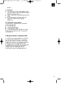 Preview for 31 page of EINHELL RG-GP 1139 Operating Instructions Manual