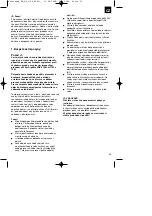 Preview for 33 page of EINHELL RG-GP 1139 Operating Instructions Manual